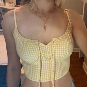 Hollister cropped tank